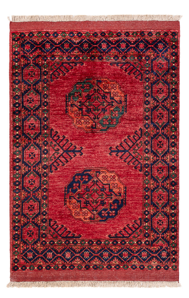 Afghaans tapijt - 151 x 102 cm - rood