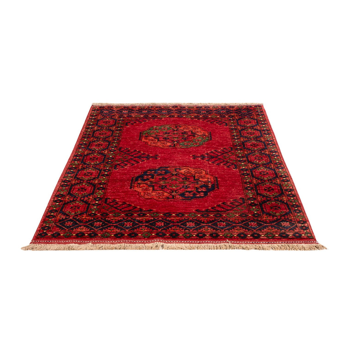 Afghaans tapijt - 152 x 99 cm - rood