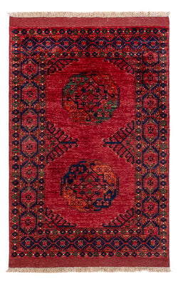 Afghaans tapijt - 151 x 103 cm - rood