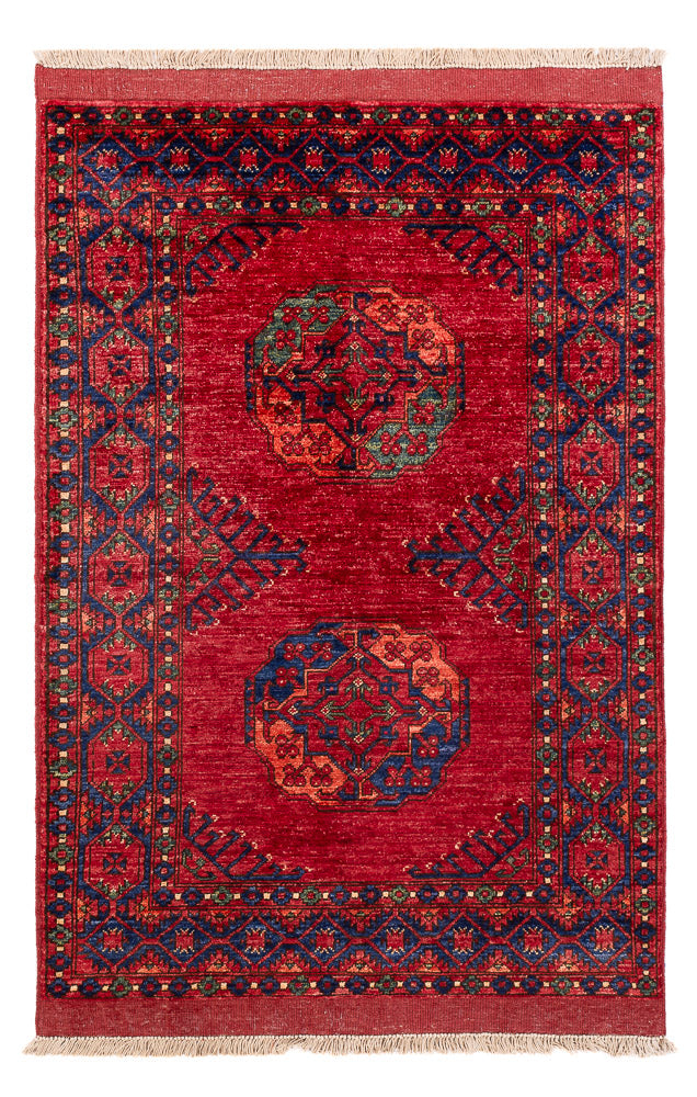 Afghaans tapijt - 151 x 102 cm - rood