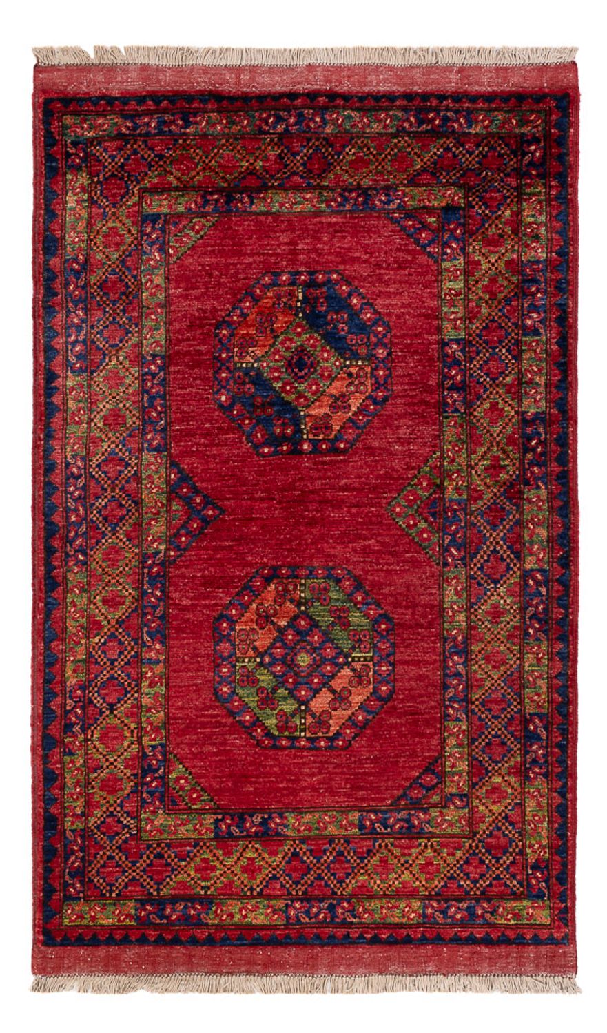 Afghaans tapijt - 162 x 102 cm - rood
