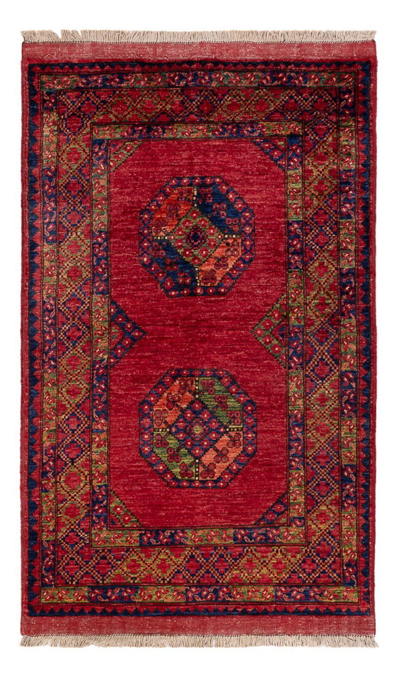 Afghaans tapijt - 162 x 102 cm - rood