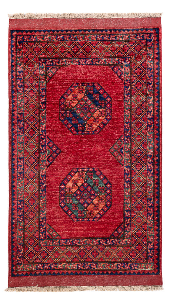 Afghaans tapijt - 163 x 100 cm - rood