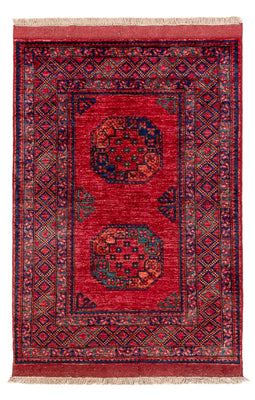 Afghaans tapijt - 150 x 102 cm - rood