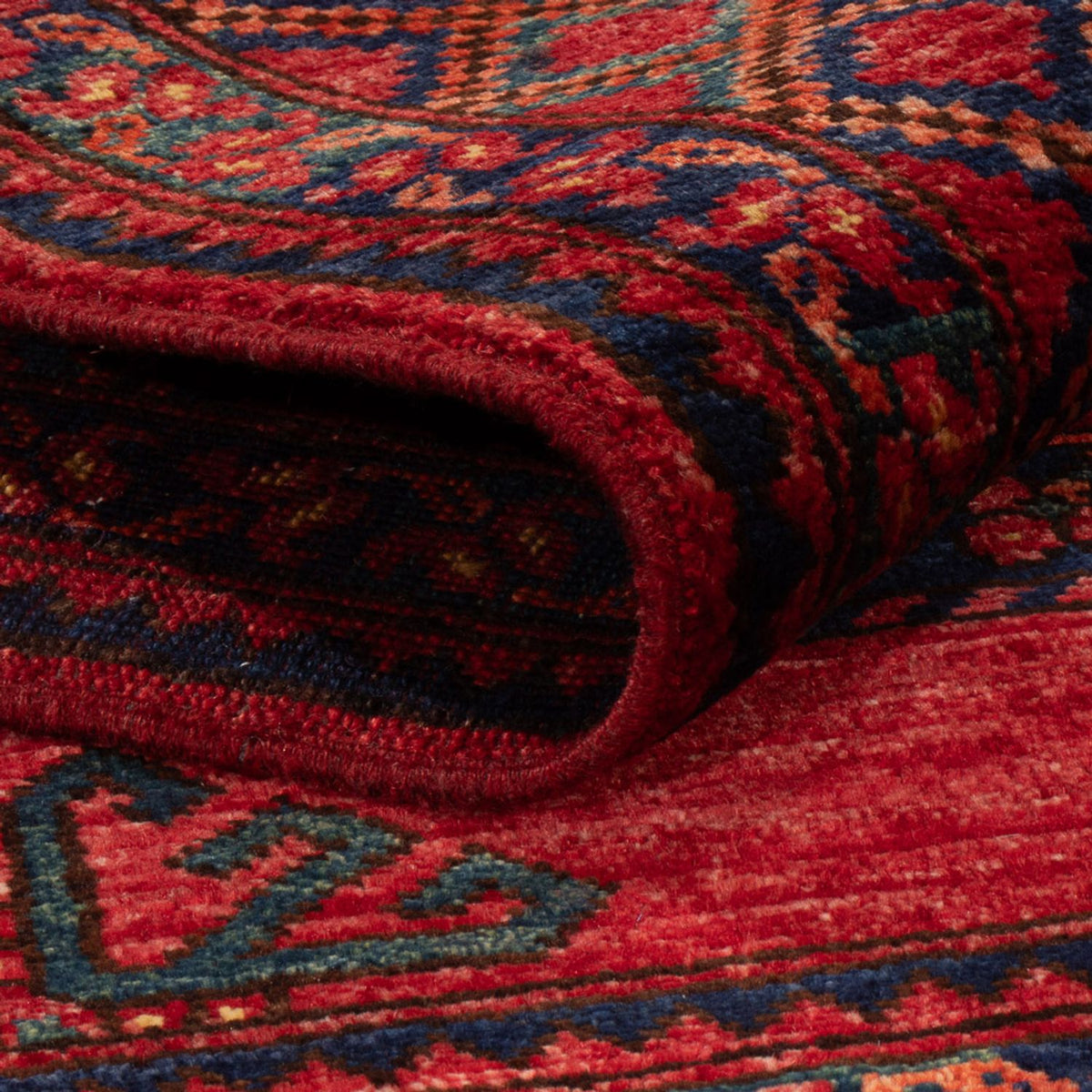 Afghaans tapijt - 150 x 102 cm - rood