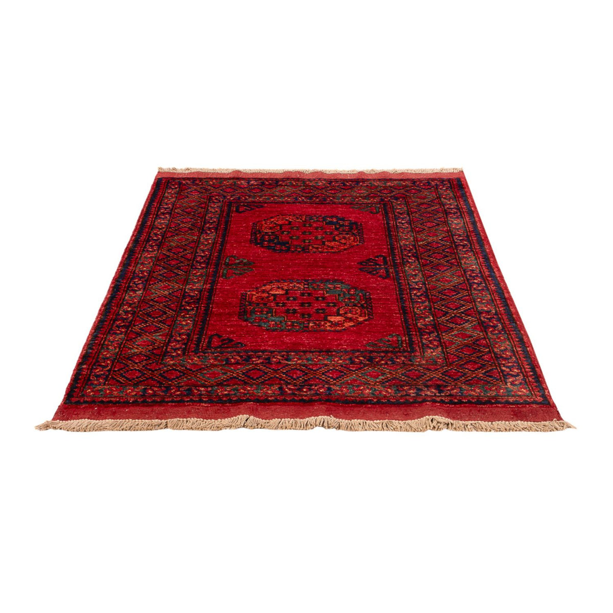 Afghaans tapijt - 150 x 102 cm - rood