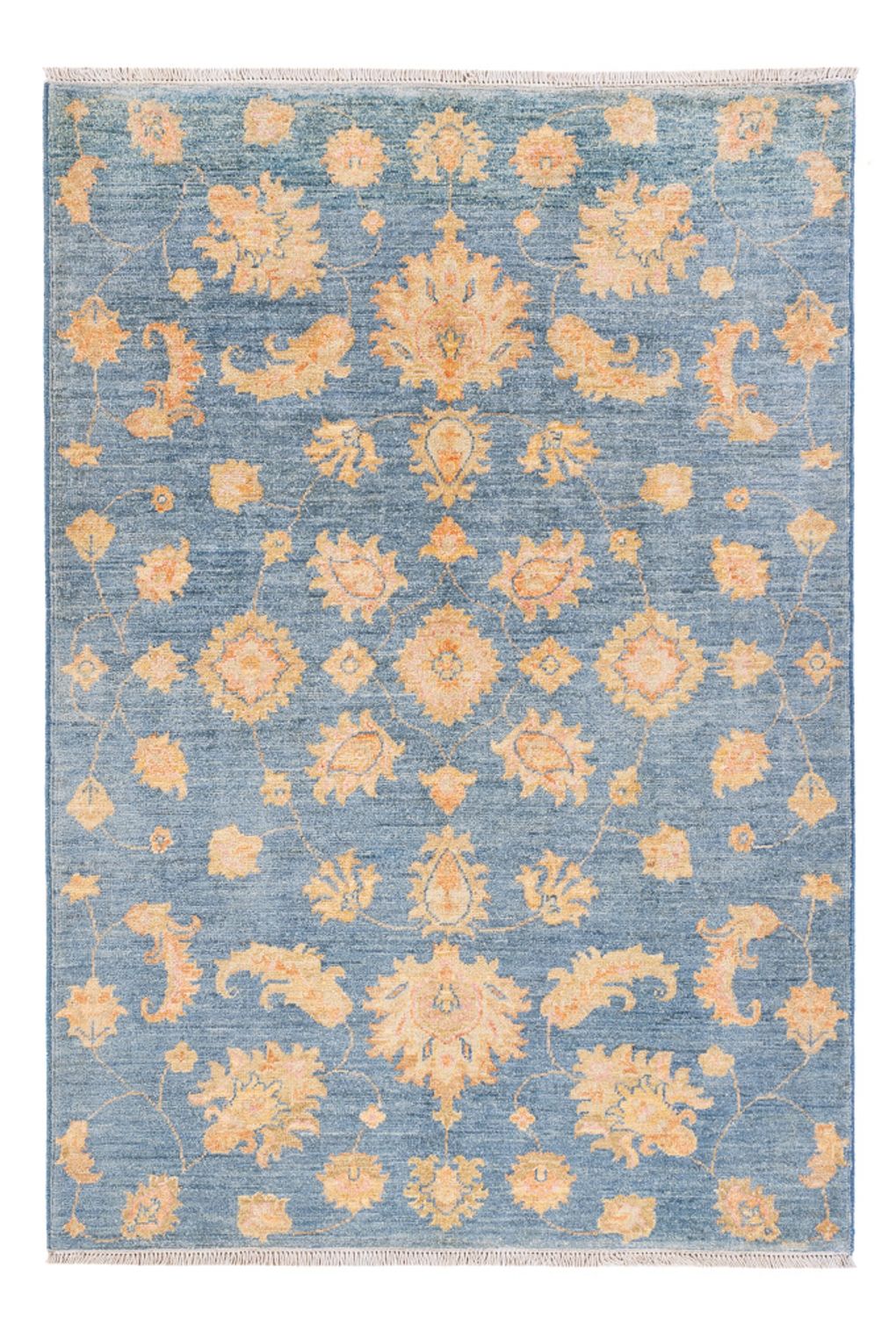 Ziegler tapijt - 148 x 102 cm - blauw