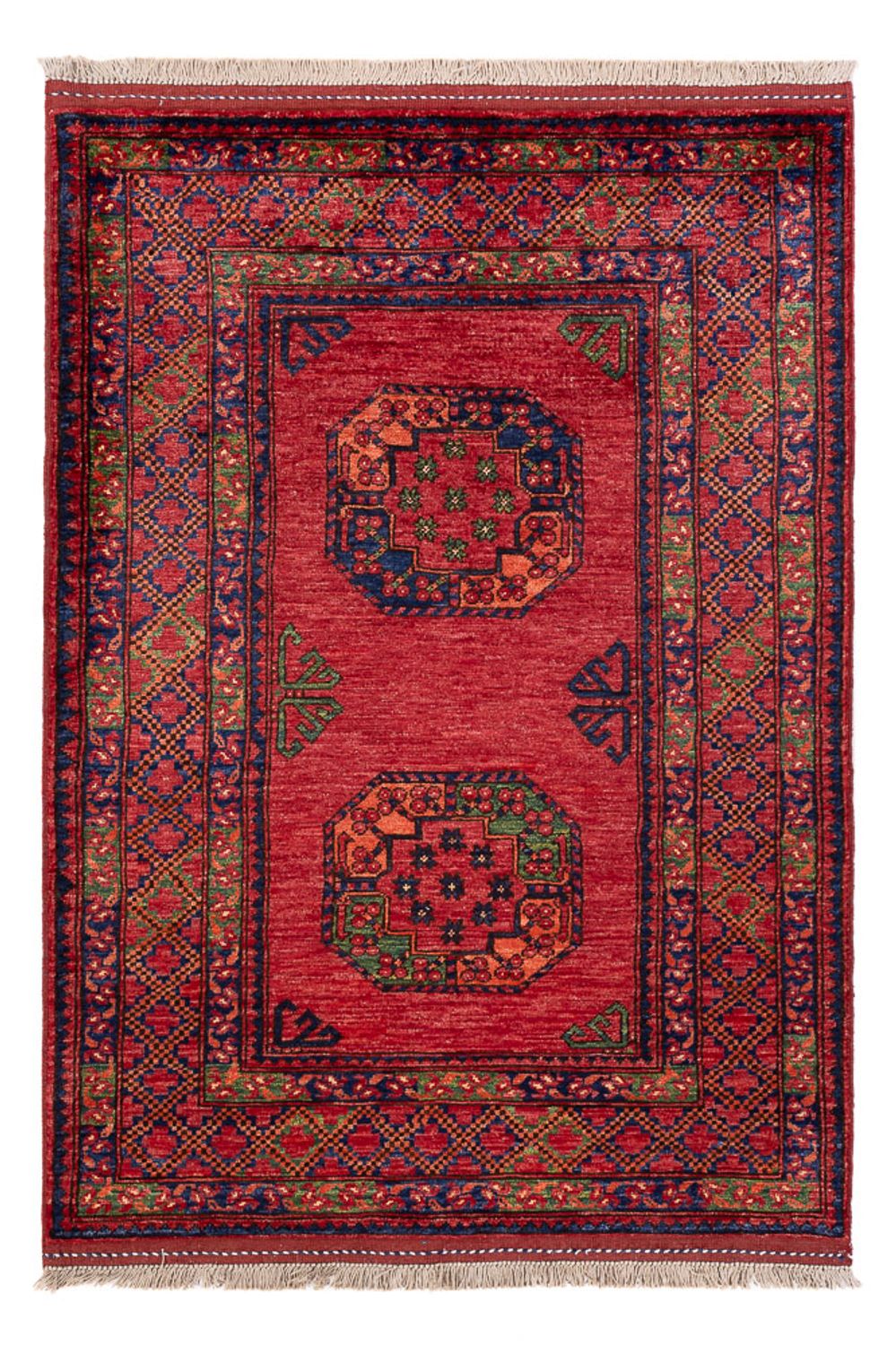 Afghaans tapijt - 154 x 108 cm - rood