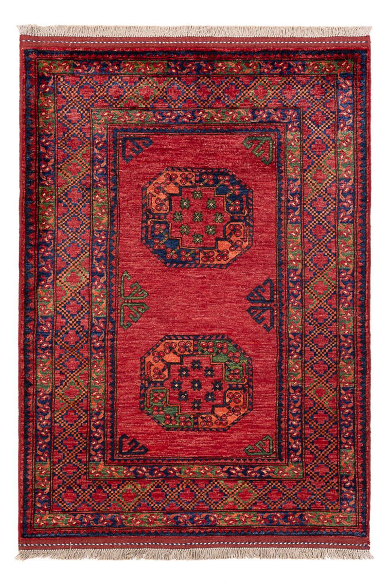 Afghaans tapijt - 154 x 108 cm - rood
