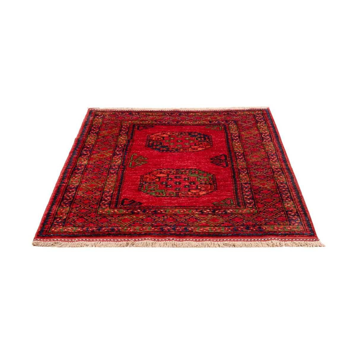Afghaans tapijt - 154 x 108 cm - rood