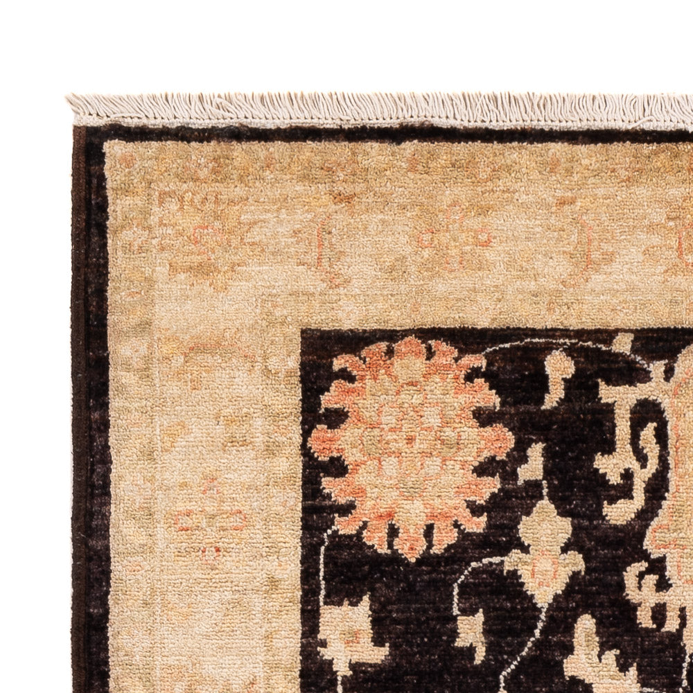 Ziegler tapijt - 153 x 99 cm - zwart