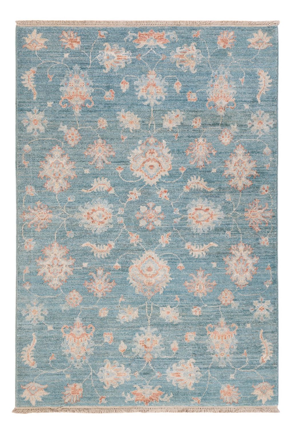 Ziegler tapijt - 147 x 103 cm - zee blauw