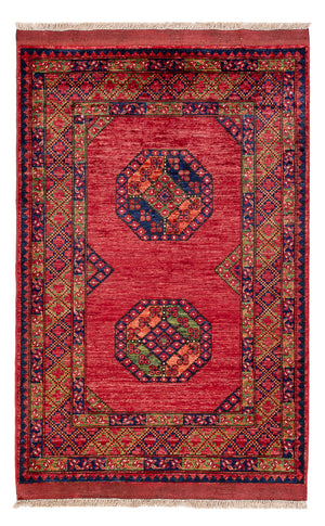Afghaans tapijt - 159 x 108 cm - rood