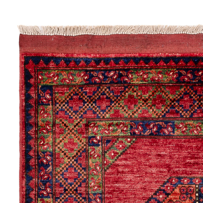Afghaans tapijt - 159 x 108 cm - rood