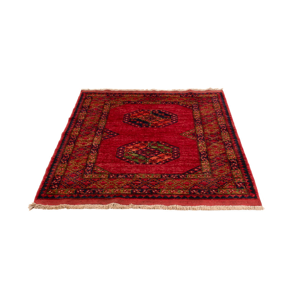 Afghaans tapijt - 159 x 108 cm - rood
