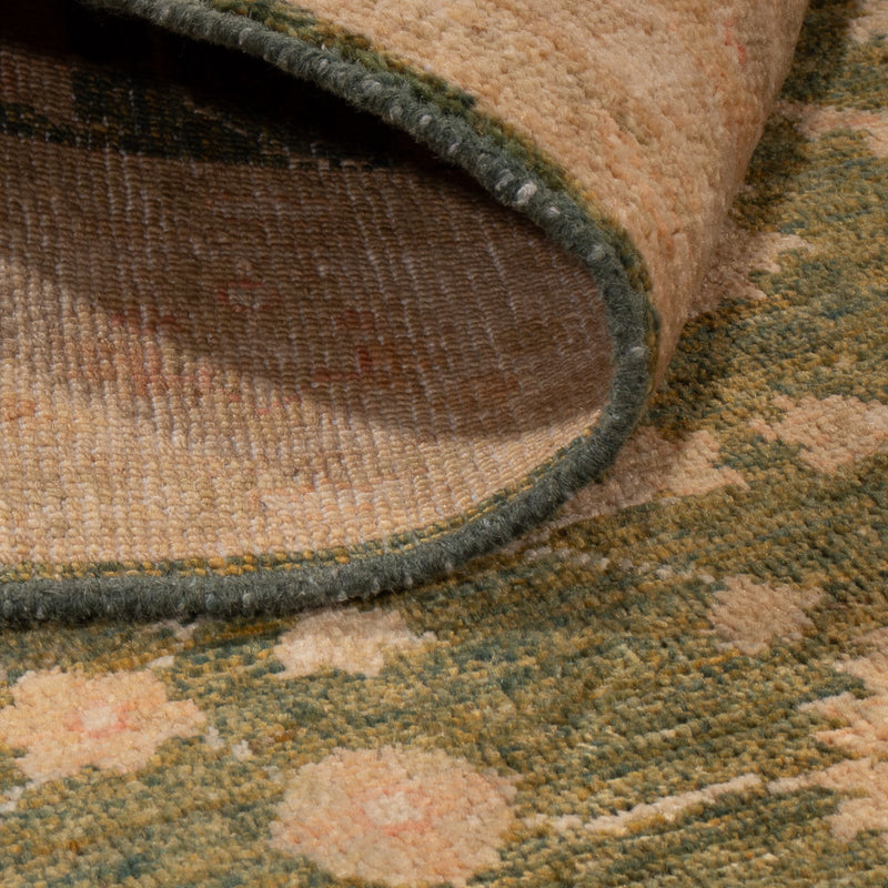 Ziegler tapijt - 150 x 101 cm - olijfgroen