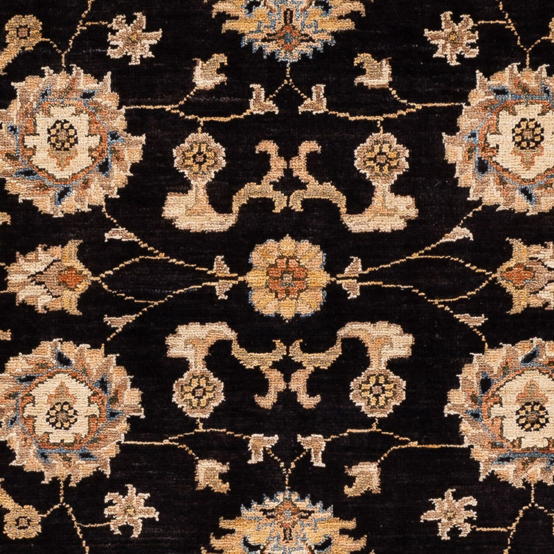 Ziegler tapijt - 146 x 105 cm - zwart