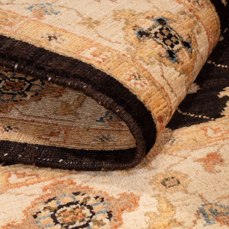 Ziegler tapijt - 146 x 105 cm - zwart