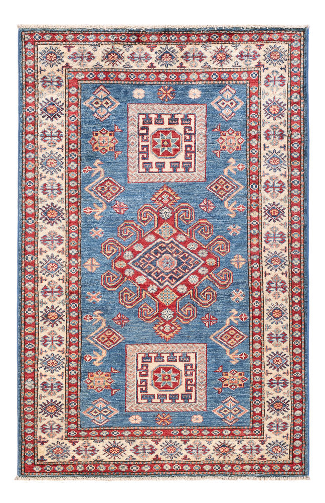 Ziegler Tapijt - Kazak - 150 x 97 cm - blauw