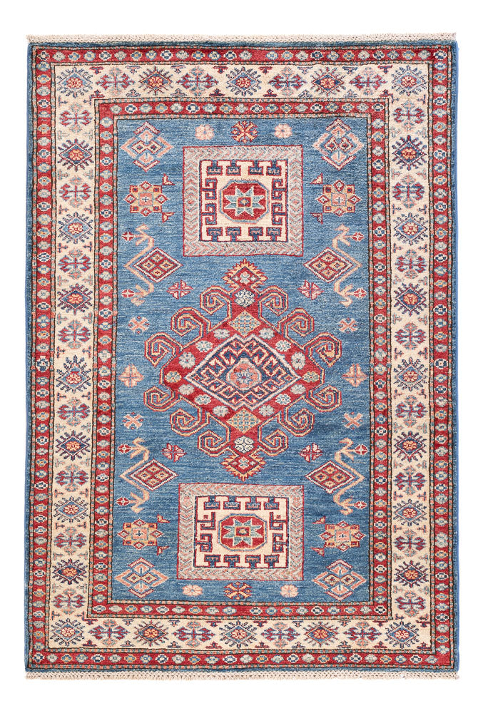 Ziegler Tapijt - Kazak - 150 x 104 cm - blauw