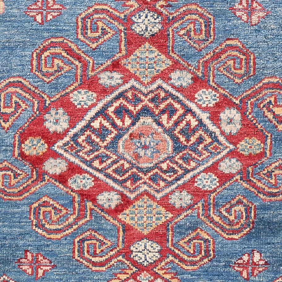 Ziegler Tapijt - Kazak - 150 x 104 cm - blauw