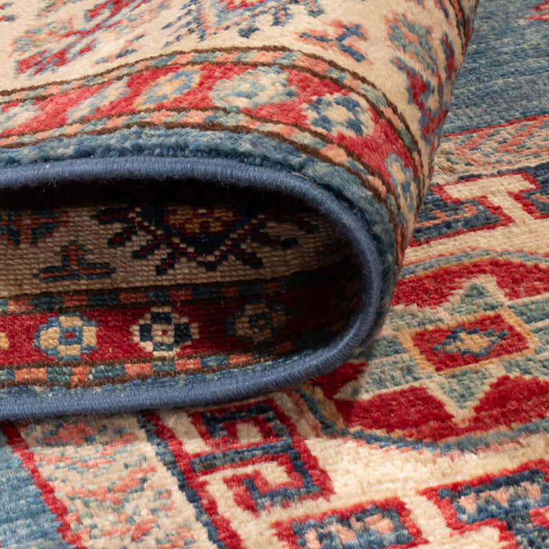 Ziegler Tapijt - Kazak - 150 x 104 cm - blauw