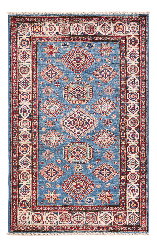 Ziegler Tapijt - Kazak - 155 x 99 cm - blauw
