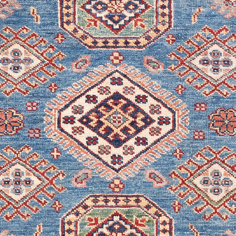 Ziegler Tapijt - Kazak - 154 x 101 cm - blauw
