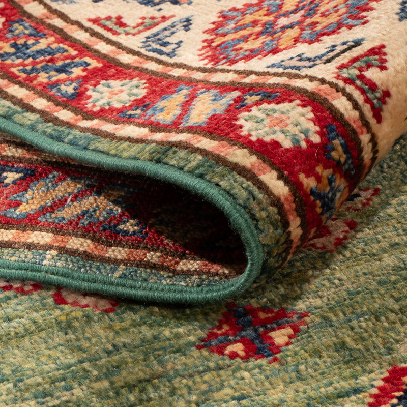 Ziegler Tapijt - Kazak - 158 x 99 cm - groen