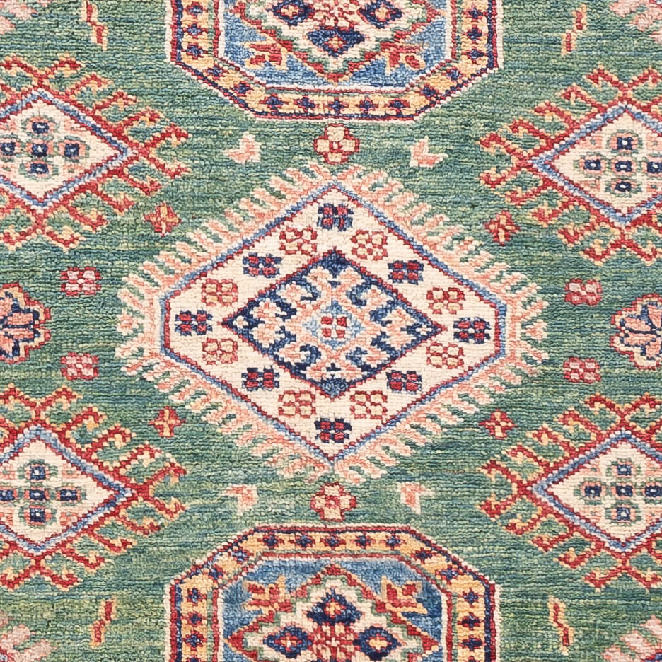 Ziegler Tapijt - Kazak - 155 x 104 cm - groen
