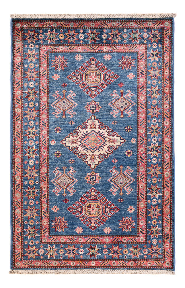 Ziegler Tapijt - Kazak - 152 x 99 cm - blauw