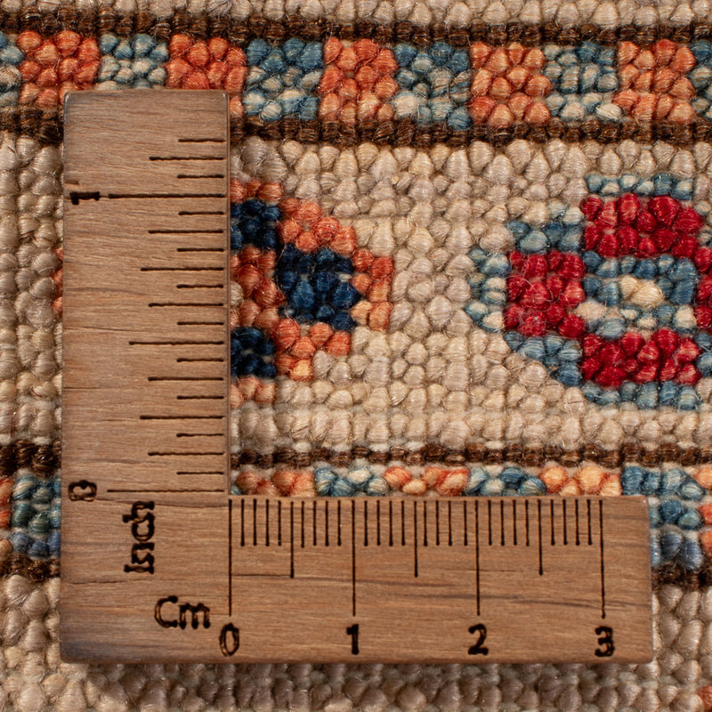 Ziegler Tapijt - Kazak - 151 x 95 cm - lichtgrijs