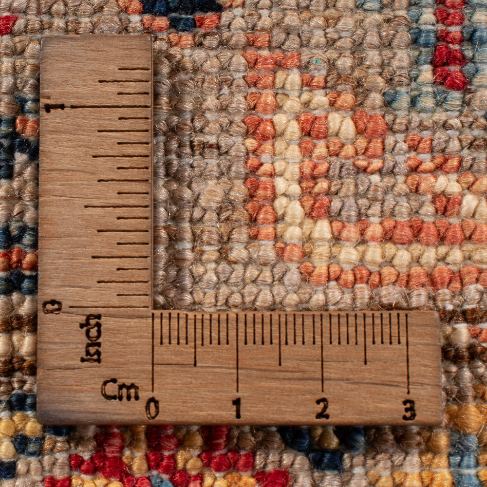 Ziegler Tapijt - Kazak - 150 x 97 cm - lichtgrijs