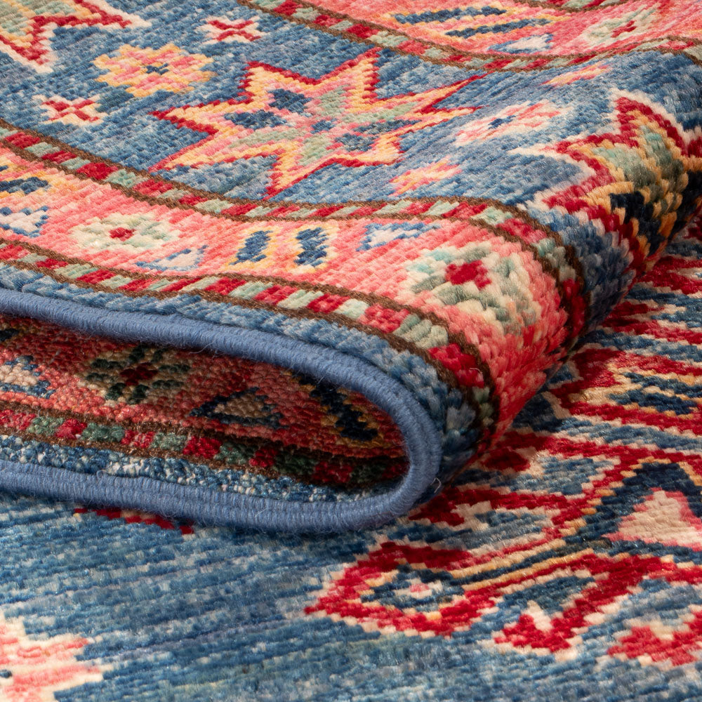 Ziegler Tapijt - Kazak - 157 x 98 cm - blauw