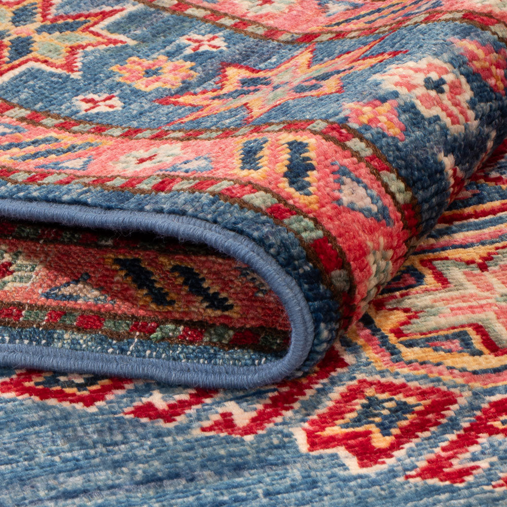 Ziegler Tapijt - Kazak - 155 x 101 cm - blauw