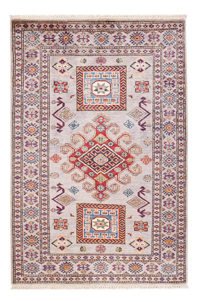 Ziegler Tapijt - Kazak - 151 x 99 cm - lichtblauw