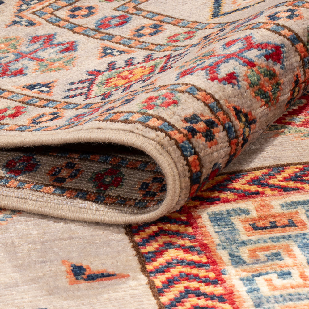 Ziegler Tapijt - Kazak - 151 x 99 cm - lichtblauw