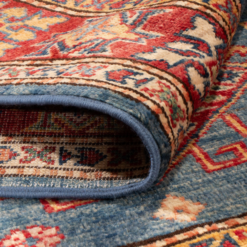 Ziegler Tapijt - Kazak - 154 x 99 cm - blauw