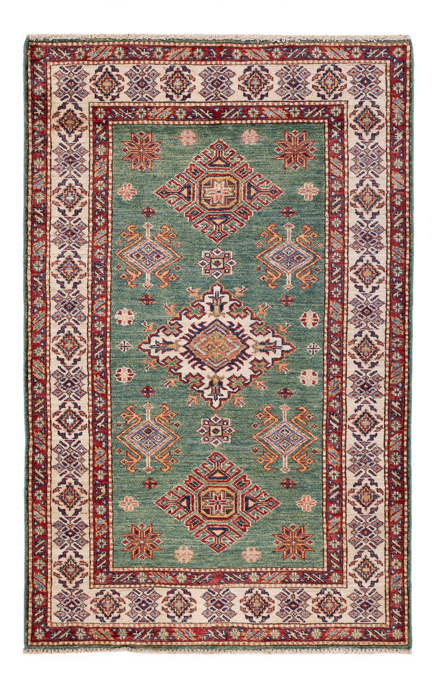 Ziegler Tapijt - Kazak - 154 x 99 cm - groen