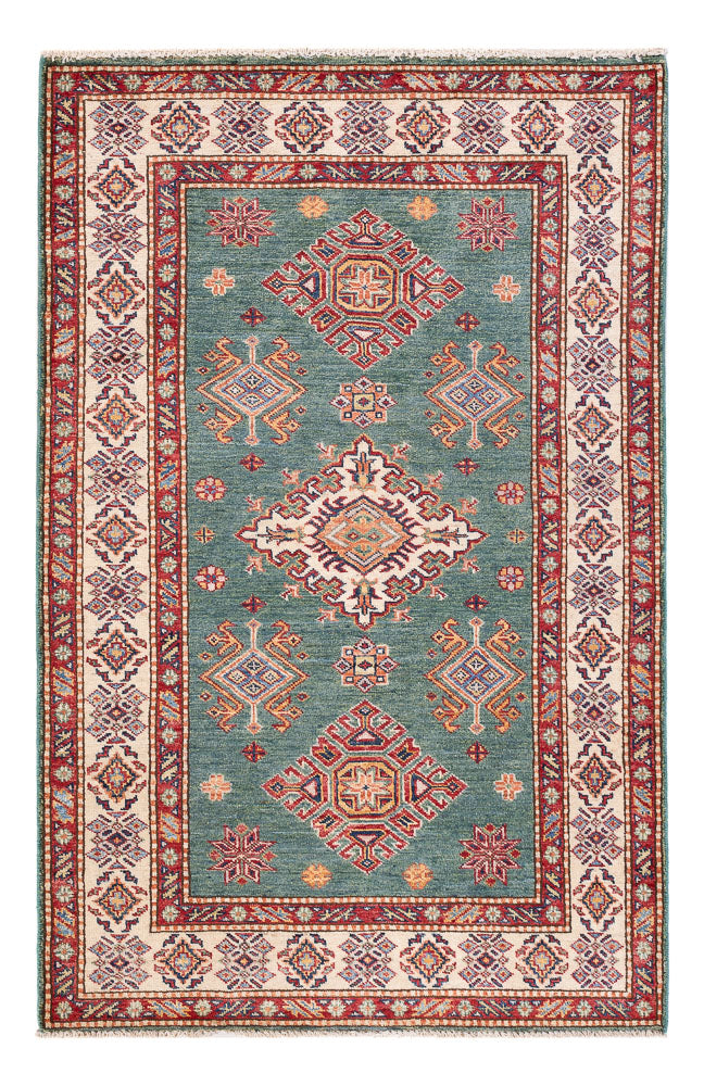 Ziegler Tapijt - Kazak - 152 x 100 cm - groen