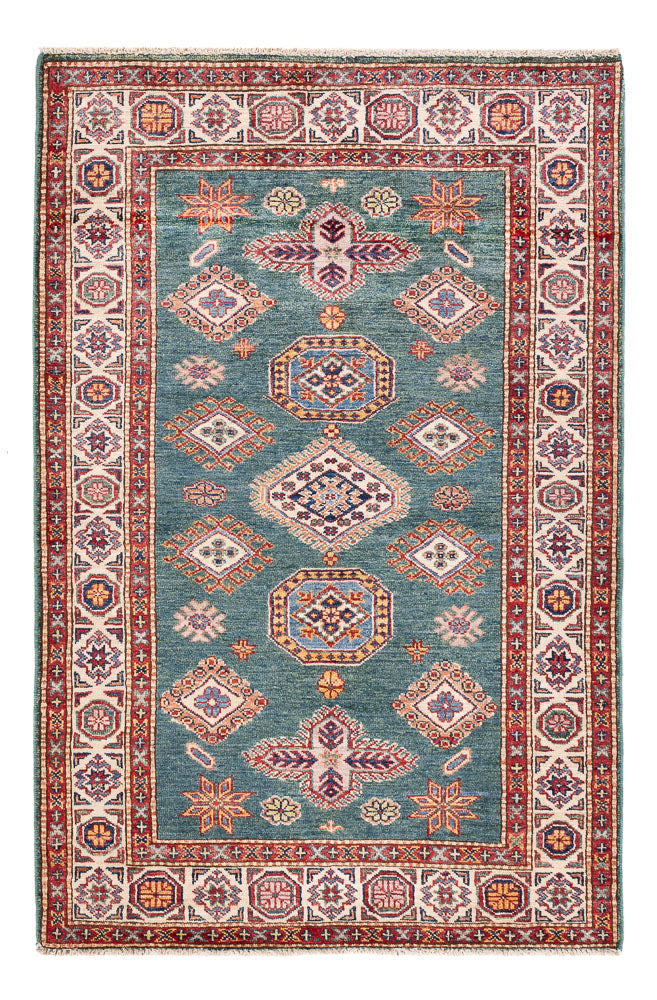 Ziegler Tapijt - Kazak - 154 x 102 cm - groen