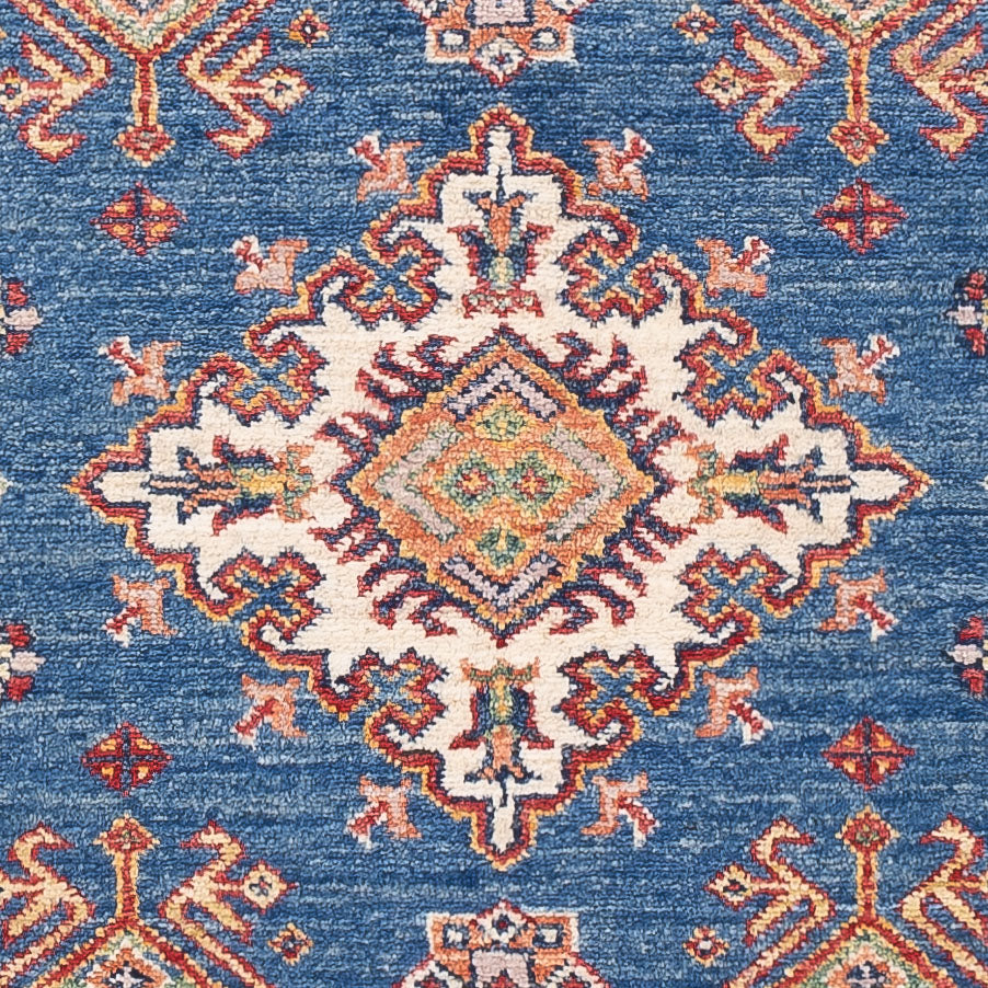 Ziegler Tapijt - Kazak - 152 x 95 cm - blauw
