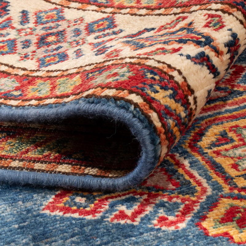 Ziegler Tapijt - Kazak - 152 x 95 cm - blauw