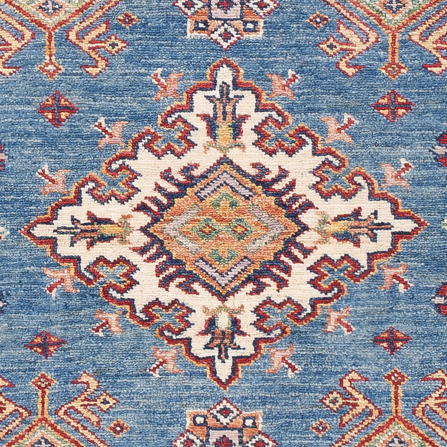Ziegler Tapijt - Kazak - 150 x 95 cm - blauw