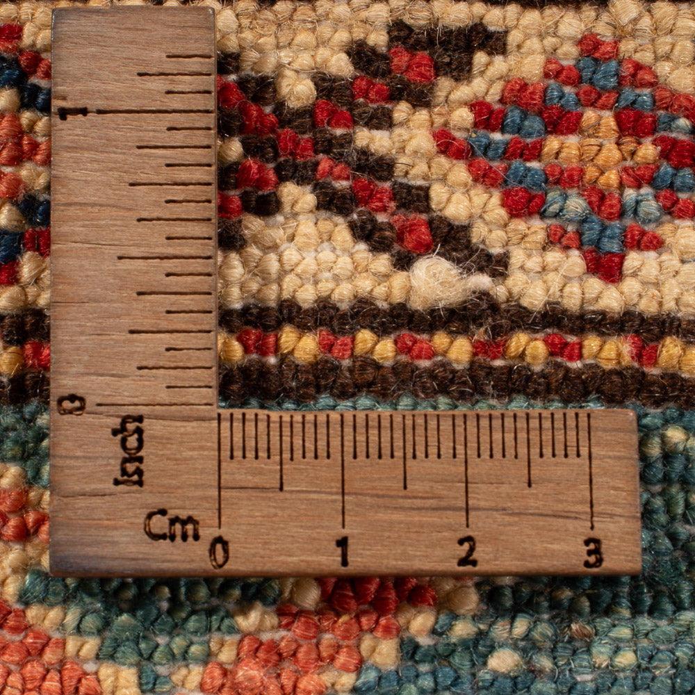 Ziegler Tapijt - Kazak - 153 x 100 cm - turkoois