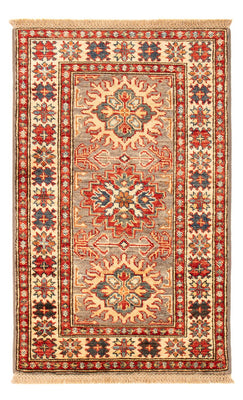 Ziegler Tapijt - Kazak - Koninklijke - 94 x 58 cm - donker beige
