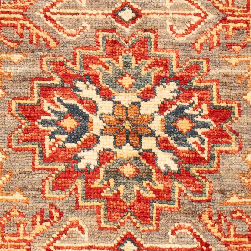 Ziegler Tapijt - Kazak - Koninklijke - 94 x 58 cm - donker beige