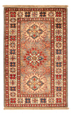 Kazak Tapijt 59x94cm - Oosters Tapijt - Rechthoekig / Donker beige / 59 x 94 cm Rechthoekig