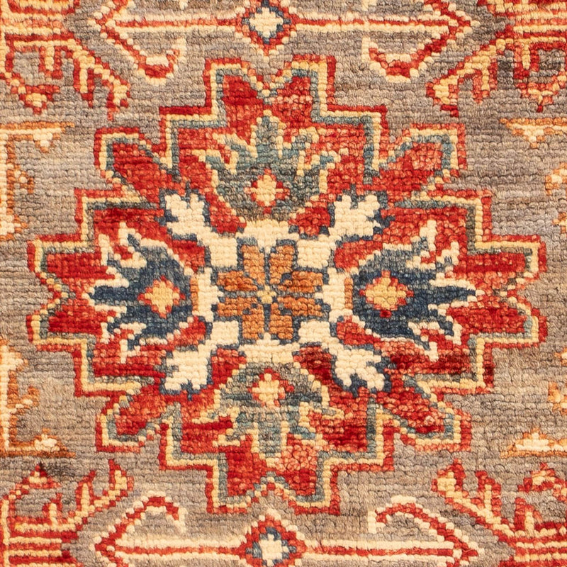 Ziegler Tapijt - Kazak - Koninklijke - 94 x 59 cm - donker beige
