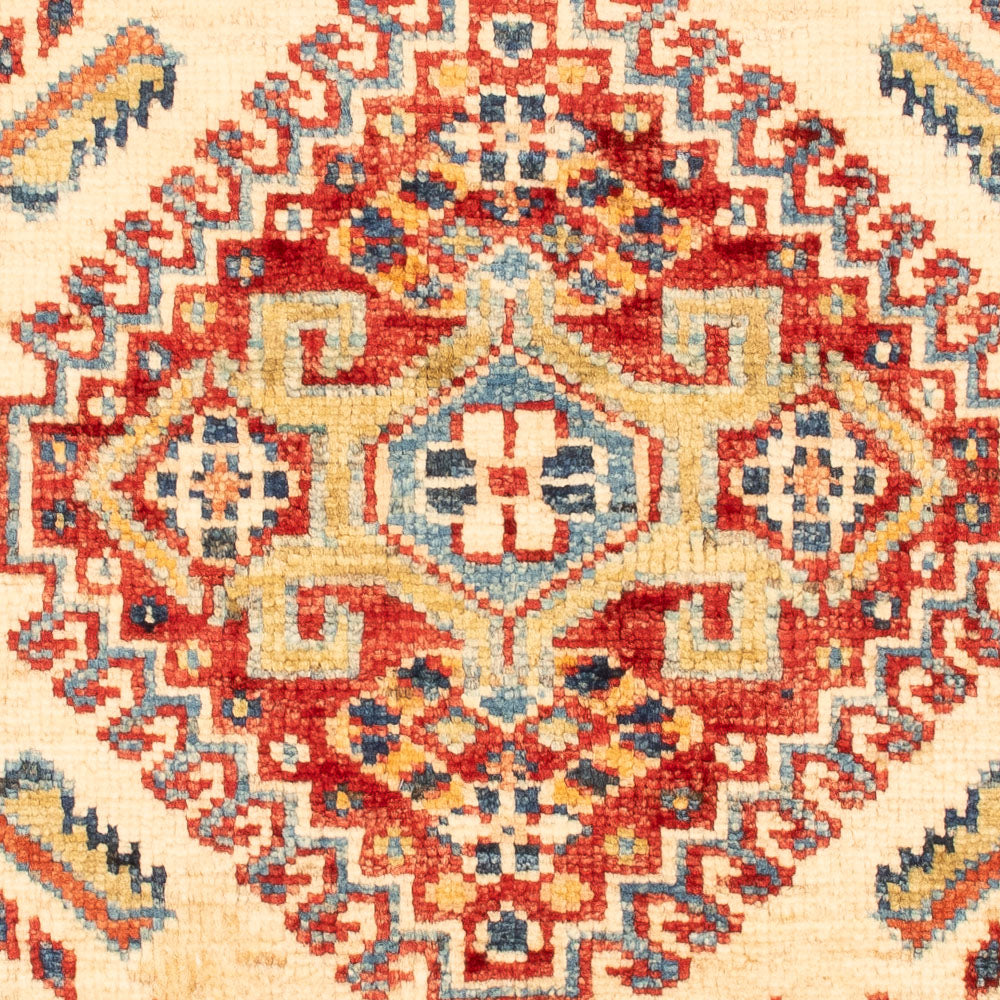 Ziegler Tapijt - Kazak - Koninklijke - 92 x 57 cm - licht beige
